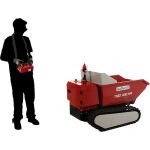 Motocarretilla eléctrica de batería GeoTech-Pro TMD 400 HR Volteo hidráulico 400 kg - Nueva