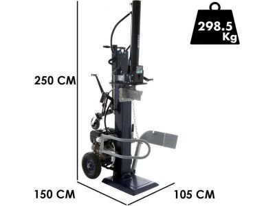 Astilladora de leña vertical Briggs & Stratton XR1450 22 t con elevador de troncos - Nueva - Imagen 2