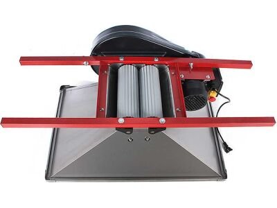 Estrujadora eléctrica Grifo PMI.18 acero inoxidable con tolva 95x60 cm y protección incluida - Nueva - Imagen 2